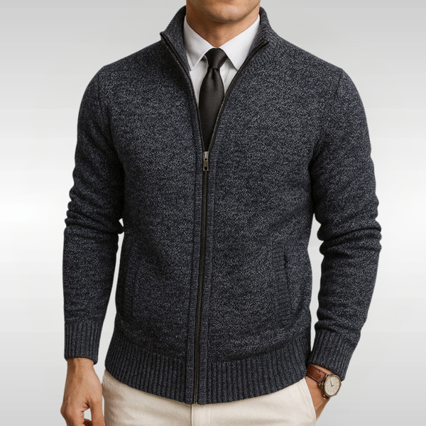 KARDIGAN MARTIN ZIP KNIT | BEZWYSIŁKOWY STYL, CODZIENNE NOSZENIE